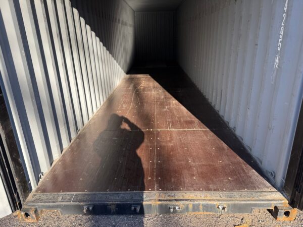 Lightly Used 40 ft High Cube Shipping Container – Black - Image 12