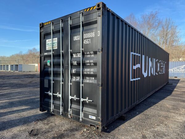 Lightly Used 40 ft High Cube Shipping Container – Black or Red - Image 6