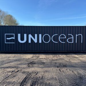 Lightly Used 40 ft High Cube Shipping Container – Black or Red