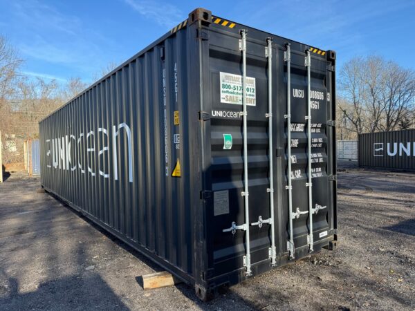 Lightly Used 40 ft High Cube Shipping Container – Black or Red - Image 12