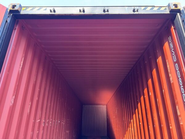 Lightly Used 40 ft High Cube Shipping Container – Black or Red - Image 16
