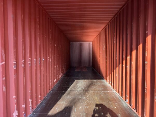 Lightly Used 40 ft High Cube Shipping Container – Black or Red - Image 18