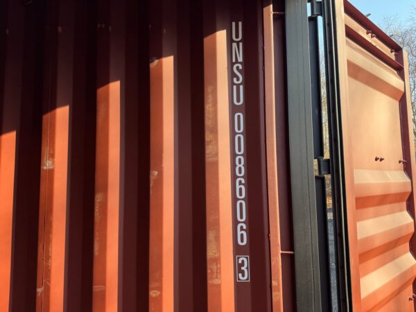 Lightly Used 40 ft High Cube Shipping Container – Black or Red - Image 28