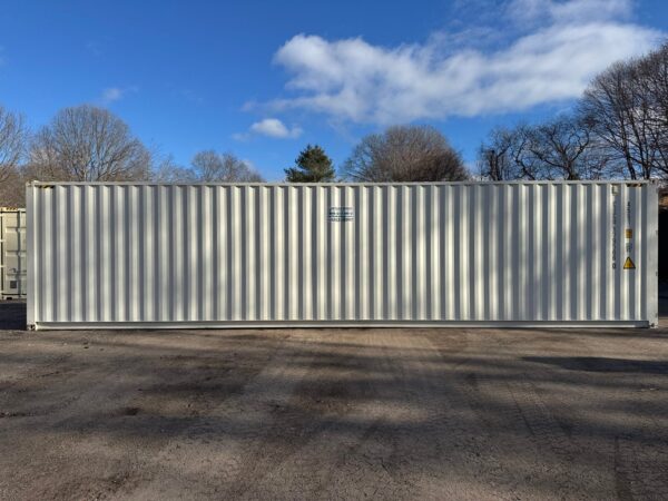 Used 40 ft High Cube Shipping Container – Beige or Red - Image 12