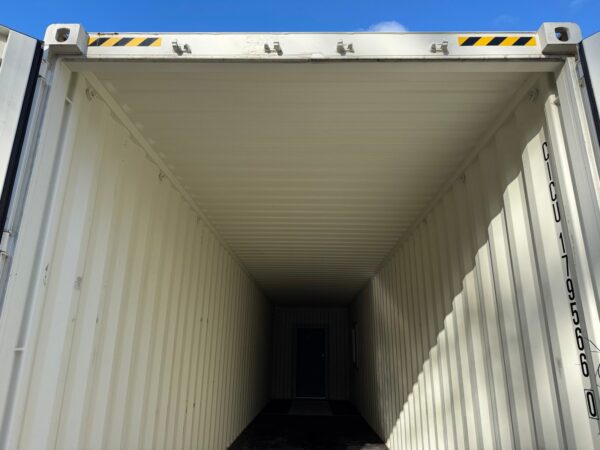 Used 40 ft High Cube Shipping Container – Beige or Red - Image 18
