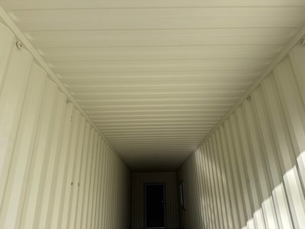 Used 40 ft High Cube Shipping Container – Beige or Red - Image 23