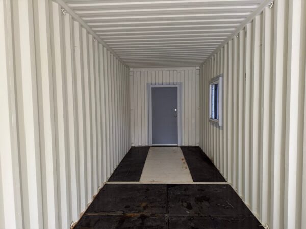 Used 40 ft High Cube Shipping Container – Beige or Red - Image 25
