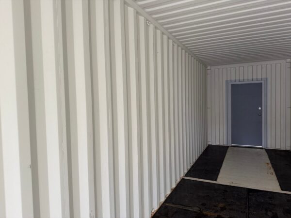 Used 40 ft High Cube Shipping Container – Beige or Red - Image 26