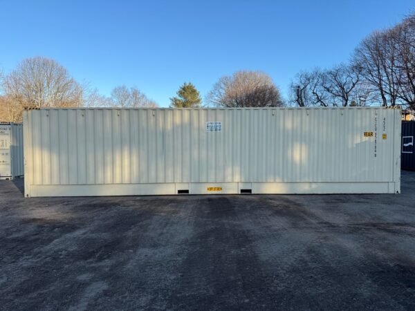 New 40 ft High Cube Open-Side Shipping Container – Beige or Red - Image 14