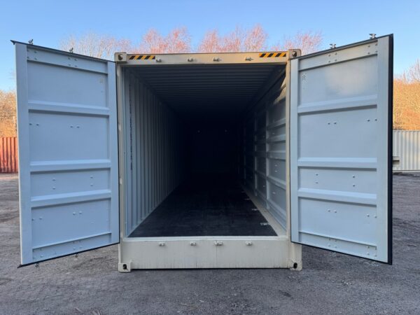 New 40 ft High Cube Open-Side Shipping Container – Beige or Red - Image 16