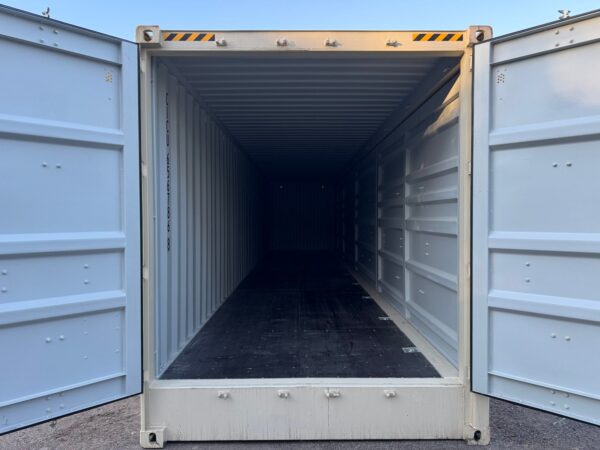 New 40 ft High Cube Open-Side Shipping Container – Beige or Red - Image 17