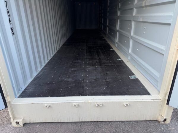 New 40 ft High Cube Open-Side Shipping Container – Beige or Red - Image 21