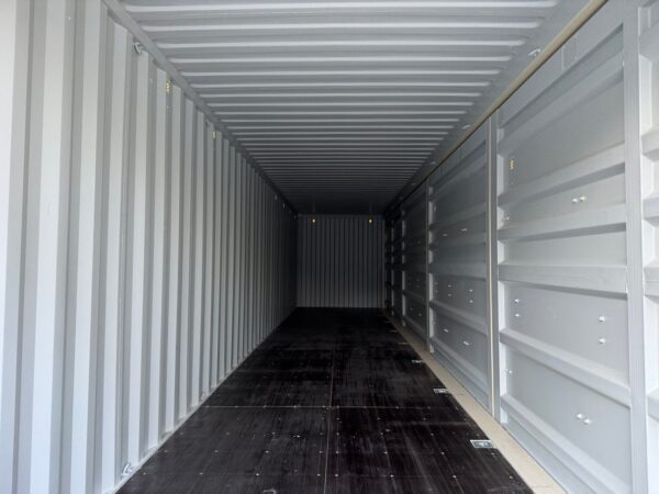 New 40 ft High Cube Open-Side Shipping Container – Beige or Red - Image 22
