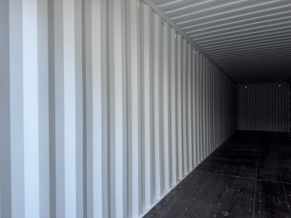 New 40 ft High Cube Open-Side Shipping Container – Beige or Red - Image 23