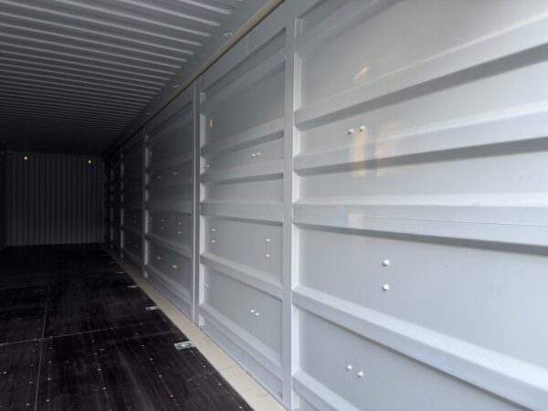 New 40 ft High Cube Open-Side Shipping Container – Beige or Red - Image 24