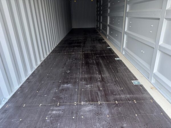 New 40 ft High Cube Open-Side Shipping Container – Beige or Red - Image 26