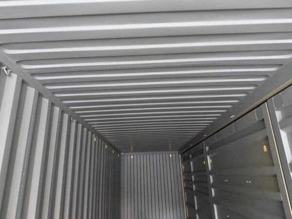 New 40 ft High Cube Open-Side Shipping Container – Beige or Red - Image 30