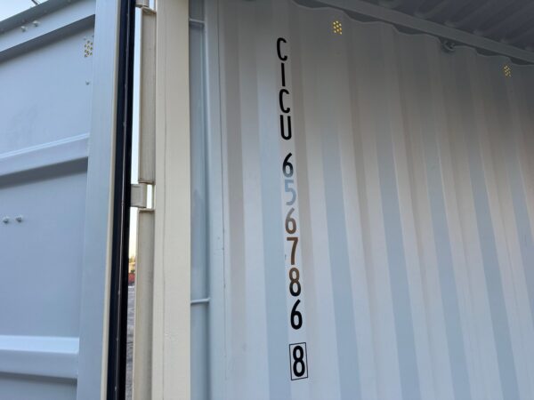 New 40 ft High Cube Open-Side Shipping Container – Beige or Red - Image 37