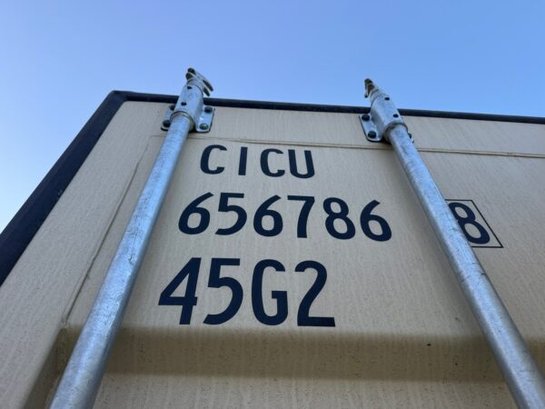 New 40 ft High Cube Open-Side Shipping Container – Beige or Red - Image 38