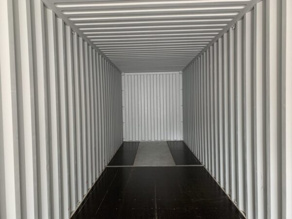 New 40 ft High Cube Shipping Container – Blue, Orange, Red - Image 24