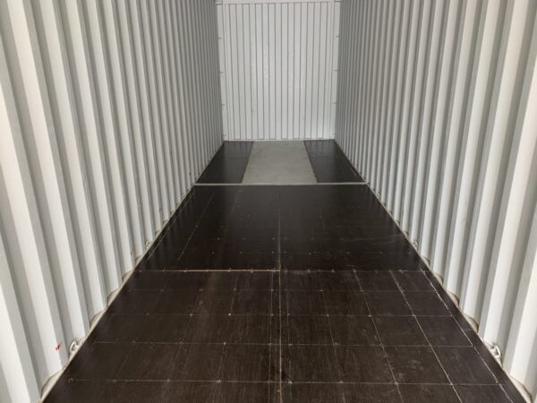 New 40 ft High Cube Shipping Container – Blue, Orange, Red - Image 28