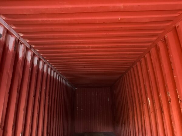 Used 40 ft High Cube Shipping Container – Brick Red - Image 27
