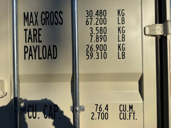 As-Is 40 ft High Cube Refrigerated Shipping Container – Beige or Red - Image 8