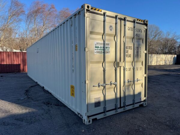 As-Is 40 ft High Cube Refrigerated Shipping Container – Beige or Red - Image 15