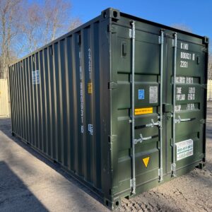 New 20 ft Standard Height Shipping Container – Blue or Green