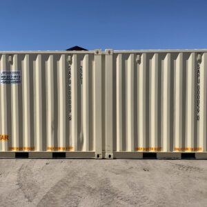 New 20 ft Duo-Con Double-Door Containers – Beige