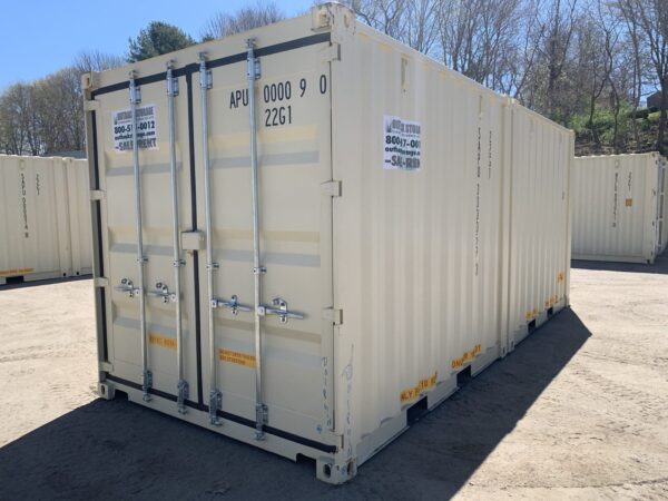 New 20 ft Duo-Con Double-Door Containers – Beige - Image 13