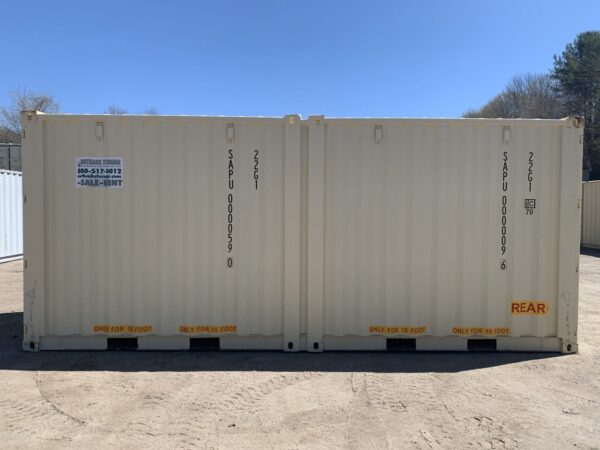 New 20 ft Duo-Con Double-Door Containers – Beige - Image 14