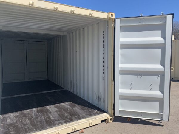 New 20 ft Duo-Con Double-Door Containers – Beige - Image 19
