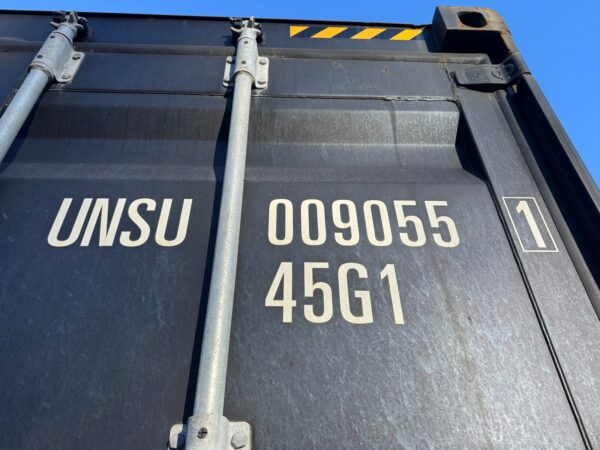 Used 40 ft High Cube Shipping Container – Black or Green - Image 2