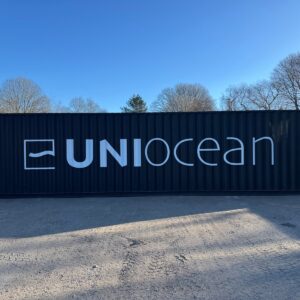 Used 40 ft High Cube Shipping Container – Black or Green