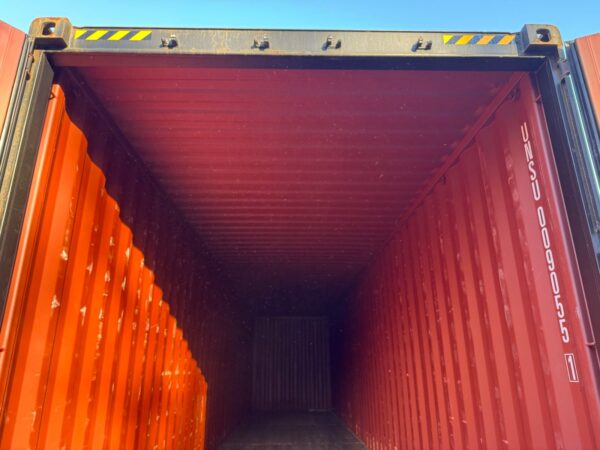 Used 40 ft High Cube Shipping Container – Black or Green - Image 17