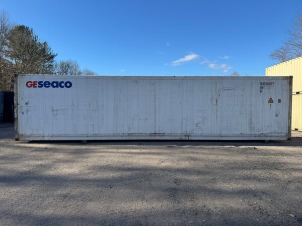 As-Is 40 ft High Cube Refrigerated Shipping Container – White or Red - Image 7