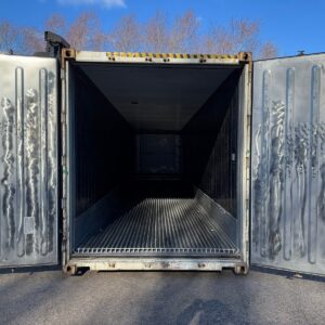 As-Is 40 ft High Cube Refrigerated Shipping Container – White or Red