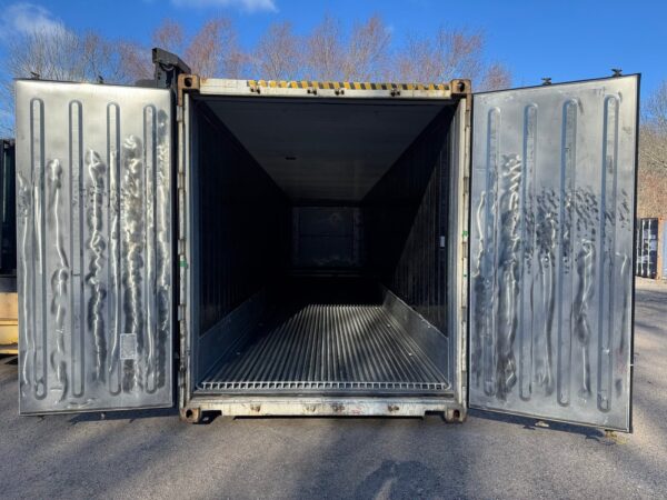 As-Is 40 ft High Cube Refrigerated Shipping Container – White or Red