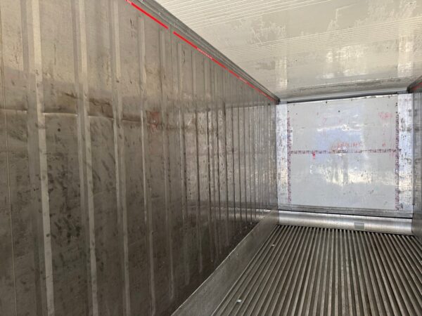 As-Is 40 ft High Cube Refrigerated Shipping Container – White or Red - Image 32