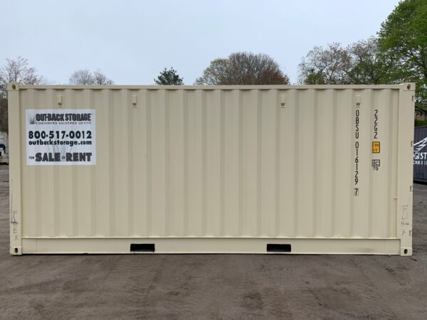 New 20 ft Open-Side Shipping Container – Beige or Red - Image 14