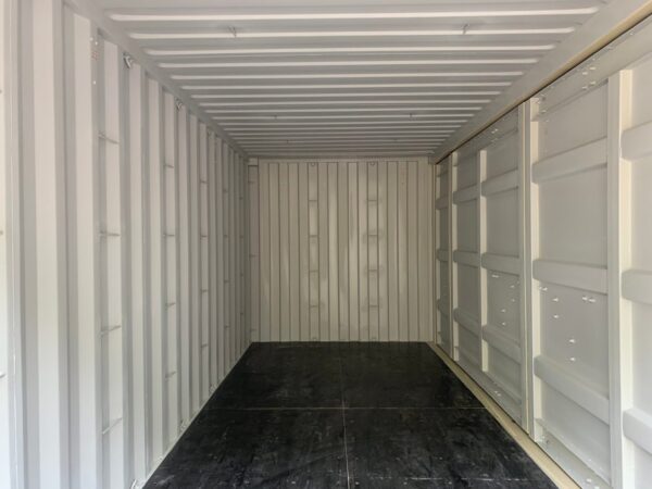 New 20 ft Open-Side Shipping Container – Beige or Red - Image 22