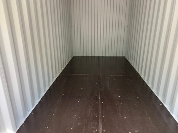 Used 20 ft High Cube Shipping Container – Beige, Green, Red - Image 26