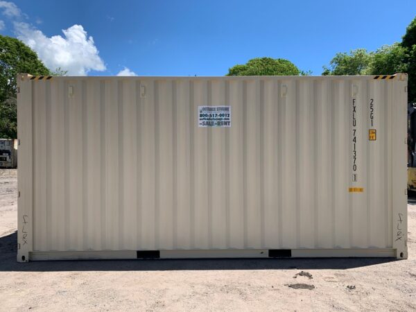 New 20 ft High Cube Double-Door Shipping Container – Beige or Red - Image 16
