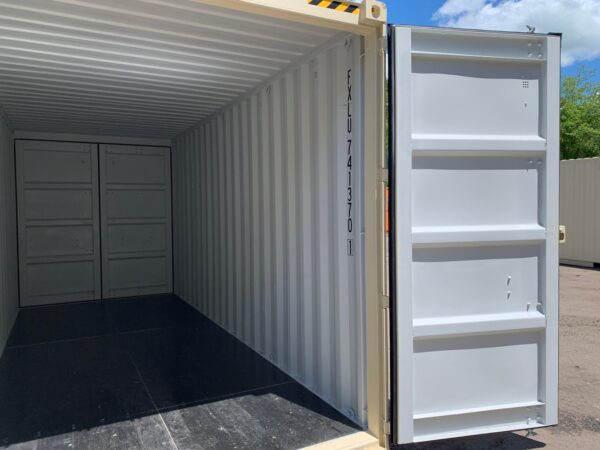 New 20 ft High Cube Double-Door Shipping Container – Beige or Red - Image 21