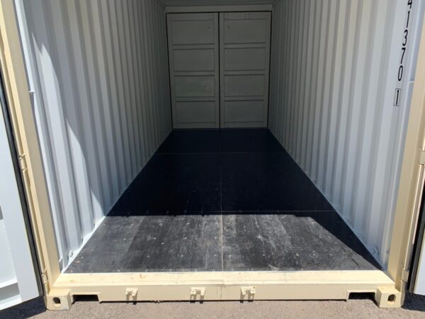 New 20 ft High Cube Double-Door Shipping Container – Beige or Red - Image 23
