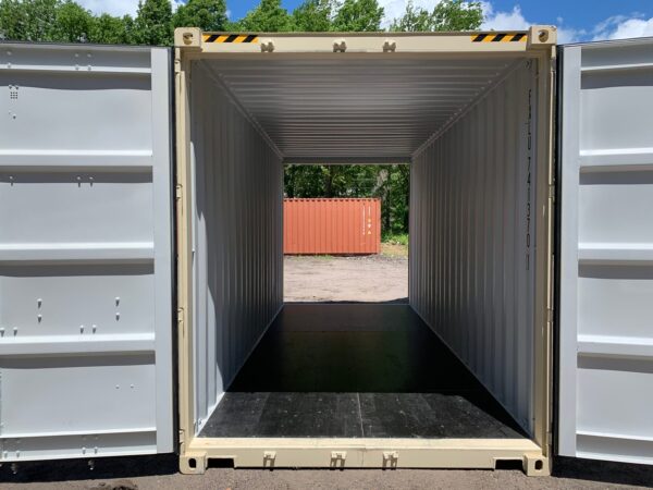 New 20 ft High Cube Double-Door Shipping Container – Beige or Red - Image 30