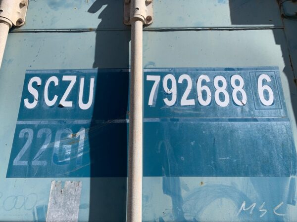Used 20 ft Standard Height Shipping Container – Blue or Red - Image 2