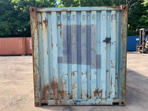 Used 20 ft Standard Height Shipping Container – Blue or Red - Image 8