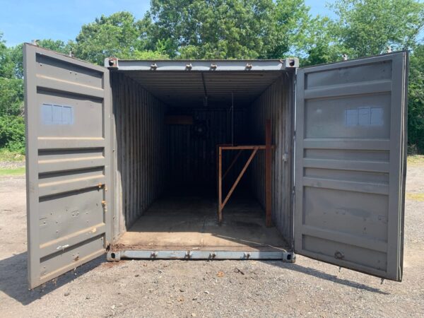 Used 20 ft Standard Height Shipping Container – Gray - Image 12